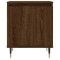 vidaXL Nočné skrinky 2 ks hnedý dub 40x30x50 cm kompozitné drevo
