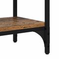 vidaXL Konzolový stôl Staré drevo 100 x 39 x 78,5 cm Kompozitné drevo