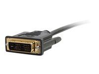 HDMI to DVI-D Adapter Cable – 1080p – samec/samec – Kábel adaptéra – DVI-D s kolíkmi (samec) na HDMI s kolíkmi (samec) – 3 m – tienený – čierna