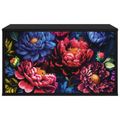 vidaXL Nástenný TV kabinet KIEL 69 x 33 x 40 cm Čierny dub