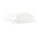 vidaXL Fóliovník s oceľovým rámom zelený 70 m² 14x5x2,3 m
