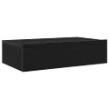 vidaXL TV skrinky s LED svetlami 2 ks, čierny dub 60x35x15,5 cm