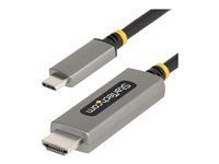 USB-C Laptop to HDMI Monitor (134B-USBC-HDMI211M) - Adaptérový kábel - USB-C samec do HDMI samec - 1 m - sivá space gray - podpora 8K60Hz, podpora 4K144Hz