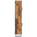 vidaXL Highboard 2 ks Staré drevo 69,5 x 34 x 180 cm
