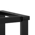 vidaXL Nohy konferenčného stolíka O-rám 140x30x43 cm oceľ