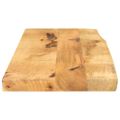 vidaXL Stolová doska 70x30x2,5 cm živý okraj masívny mangovník