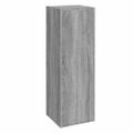 vidaXL TV skrinky 2 ks sivé sonoma 30,5x30x90 cm spracované drevo