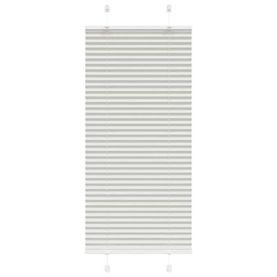 vidaXL plisovaná roleta svetlosivá 55x150 cm šírka látky 54,4 cm