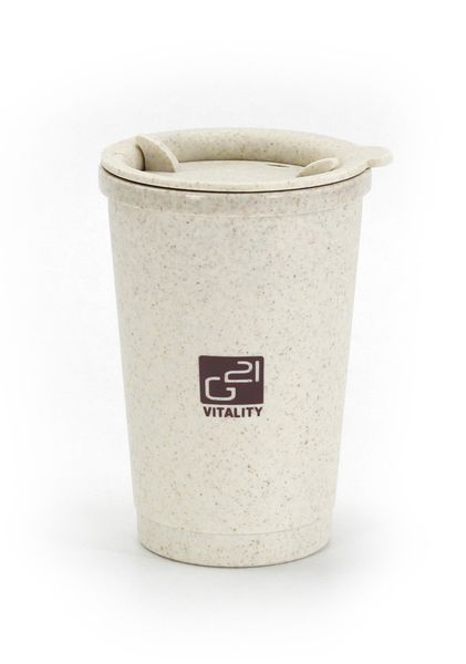 Eko téglik G21 beECO Espresso 280 ml, béžový