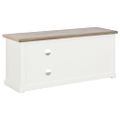 vidaXL TV stolík biely 90x30x40 cm drevený