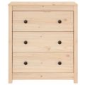 vidaXL Komoda 70x35x80 cm borovicový masív