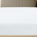 vidaXL Priliehavé prestieradlá Jersey 2 ks biele 180x200 cm bavlna