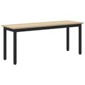 vidaXL lavička Sonoma 110 x 35 x 45 cm Kompozitné drevo