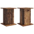 vidaXL Stojan na rastliny 2 ks Staré drevo 30,5 x 30 x 43 cm