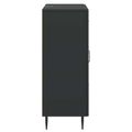 vidaXL Servírovacia skriňa Čierna 66 x 34,5 x 89,5 cm Kompozitné drevo