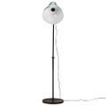 vidaXL Podlahová lampa 25 W šmuhovaná modrá 150 cm E27