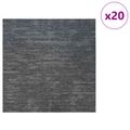 vidaXL Kobercová dlaždica Sky Grey 50 x 50 cm 20 ks PP a Bitúmen