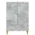 vidaXL Servírovacia skriňa so zásuvkou Betónovo sivá 66 x 34,5 x 95 cm