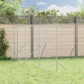vidaXL Vonkajší koterec pre psov strieborný 6x10x2 m pozinkovaná oceľ