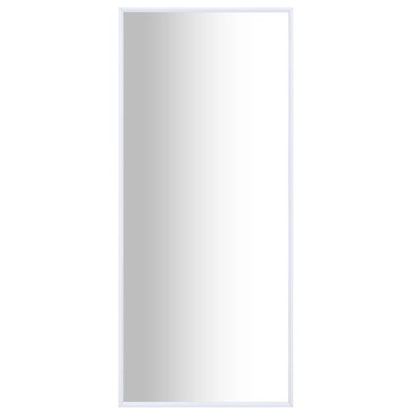 vidaXL Zrkadlo biele 140x60 cm