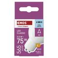 LED žiarovka Classic MR16 biela/ GU10 / 5,8 W (75 W) / 565 lm / Studená biela