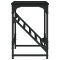 vidaXL Regál na topánky čierny 90x30x45 cm kompozitné drevo