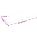 vidaXL Stolová doska bledohnedá 100x60x(2-4) cm ošetrený masívny dub