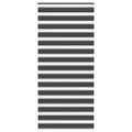 vidaXL Zebra roleta čierna 110x200 cm šírka látky 105,9cm polyester