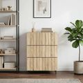 vidaXL Zásuvkový kabinet 66 x 34,5 x 92 cm Kompozitné drevo Dub sonoma
