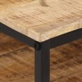 vidaXL Konferenčný stolík 100x50x35 cm, surový mangový masív