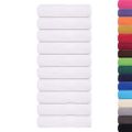 vidaXL Utierky na ruky FROGN 10 ks biele 50x100 cm 360 g/m²