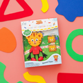 Sada Figúrka Daniel Tiger a 2 senzorické svietiace kocky do vody
