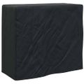 vidaXL Kryt na stojan na drevo 61 x 122 x 106 cm Obdĺžnikový Čierna