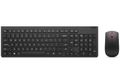 Lenovo Essential bezdrátová klávesnice & myš Gen 2 černá CZ/SK Bezdrátová klávesnice a myš, 2,4 GHz, USB prijímac, AES-128 šifrování, 1600 DPI, výdrž baterie 15/18 mesícu, cerná