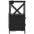 vidaXL Nočný stolík Čierny dub 40 x 31 x 60 cm Kompozitné drevo