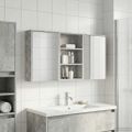 vidaXL Set kabinetov do kúpeľne 3 ks 126 x 16 x 62.5 cm