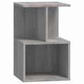 vidaXL Nočné stolíky 2 ks sivé sonoma 35x35x55 cm spracované drevo