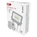 LED reflektor GLARO EMOS ZS2324W s pohybovým čidlom, 20 W, biely, IP54, 2000 lm, neutrálny biely