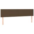 vidaXL Boxspring posteľ s matracom tmavohnedá 160x200 cm látka