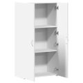 vidaXL Kartotéka biela 60x32x115 cm kompozitné drevo