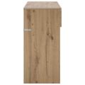 vidaXL Konzolový stôl Dub artisan 96,5 x 38 x 75 cm Kompozitné drevo