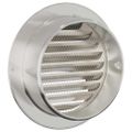 vidaXL Kryty vzduchových ventilátorov 8 ks Strieborná 150 mm