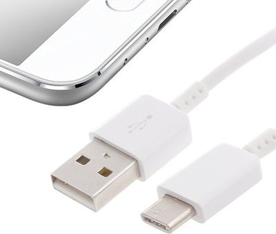 Samsung Type-C Dátový Kábel White (Bulk)