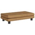 vidaXL Pelech pre psa s nadstavcom hnedý 100x50x30 cm zamat