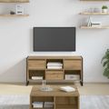 vidaXL TV skrinka 100 x 36 x 49,5 cm Remeselnícky dub Kompozitné drevo