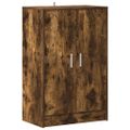 vidaXL Botník dymový dub 60x35x92 cm spracované drevo