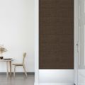 vidaXL Nástenné panely 12 ks hnedé 60x30 cm látka 2,16 m²