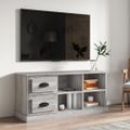 vidaXL TV skrinka sivý dub sonoma 102x35,5x47,5 cm kompozitné drevo