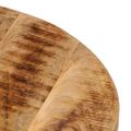 vidaXL Konferenčný stolík 45x45x40 cm mangovníkový masív a železo