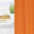 vidaXL Záclony na zatemnenie s krúžkami 2 ks Jasná oranžová Polyester